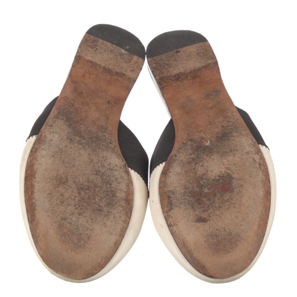 Givenchy Leather Colorblock-Pattern Mules - image 2